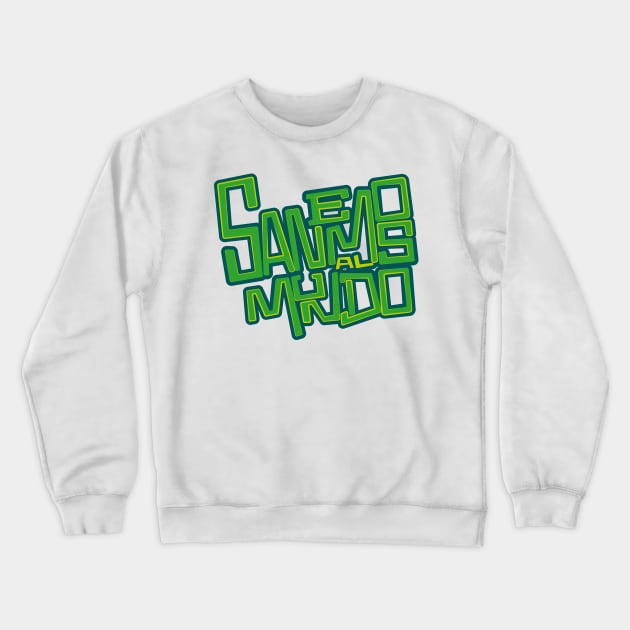 Let's heal the world Crewneck Sweatshirt by CERO9